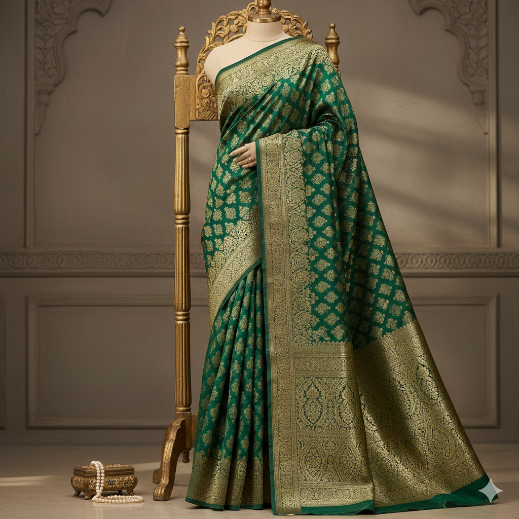 How Banarasi Sarees Are Made: A Beautiful Journey From Threads to Tradition